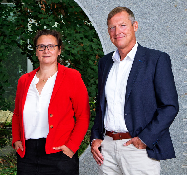 Porträtfoto Sylvia Schattauer und Andreas Reuter