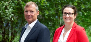 Porträtfoto Sylvia Schattauer und Andreas Reuter